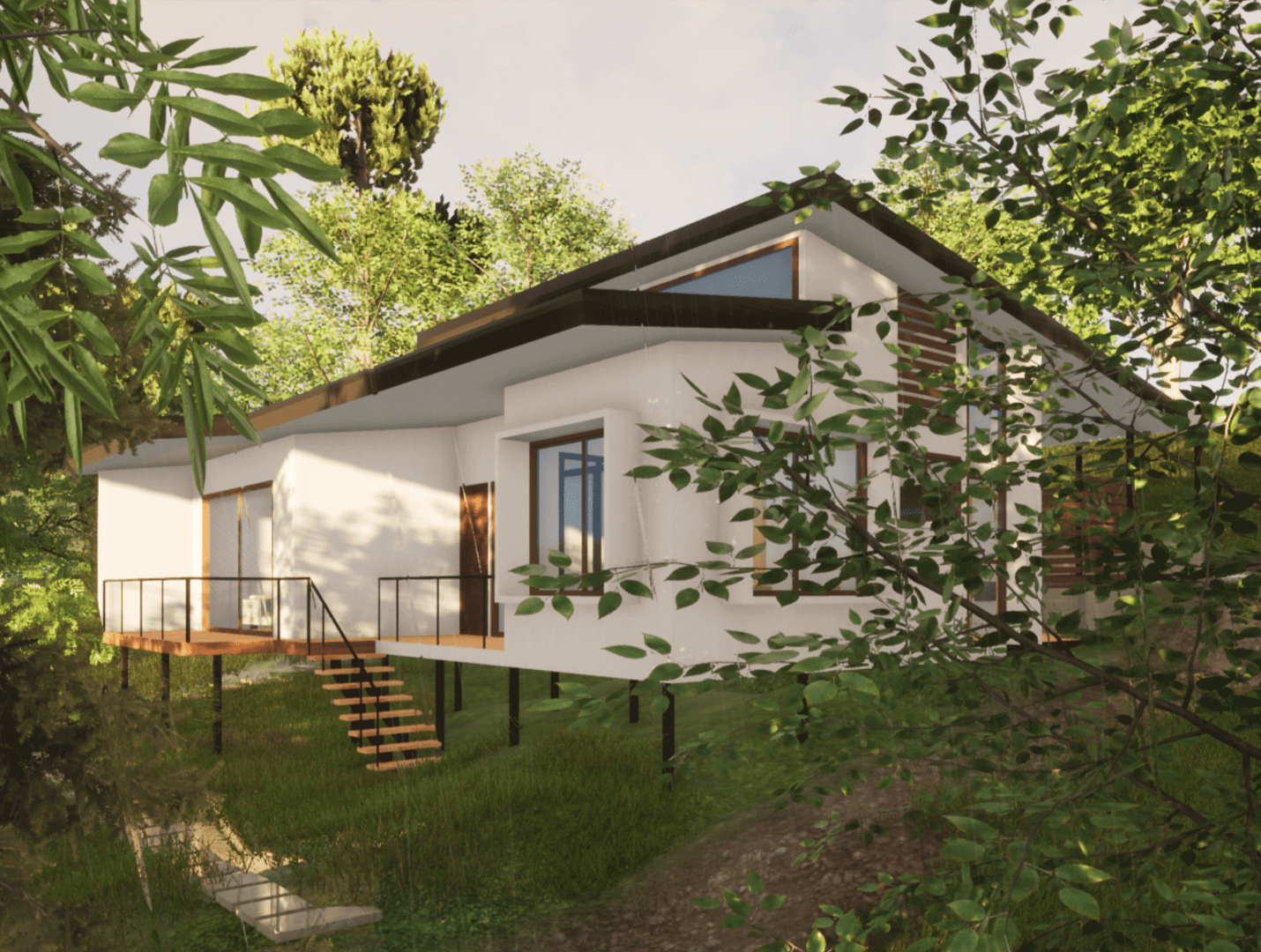 Casa Floresta portafolio Rudin arquitectura