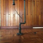 lámpara de tubería DIY
